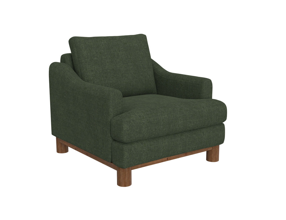 IFD - Olimpia - Wooden Frame & Base, Armchair - IUP738-ACH-111 view 1