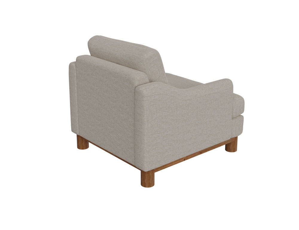 IFD - Olimpia - Wooden Frame & Base, Armchair - IUP738-ACH-161 view 3