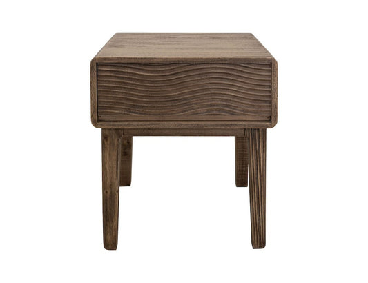 IFD  - Olivia  - 1 Drawer, End Table  - IFD1091ENDBN view 2