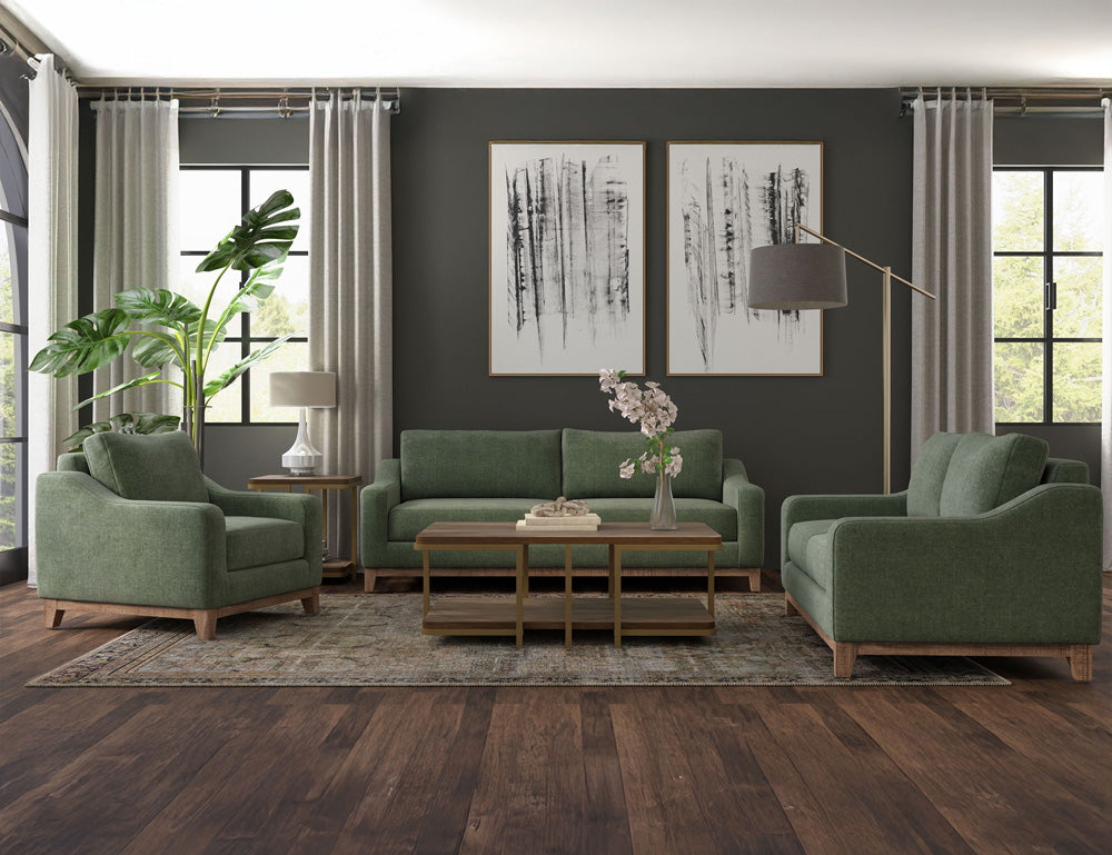 IFD - Olivo - Wooden Frame & Base, Loveseat - IUP541-LOV-111 view 3