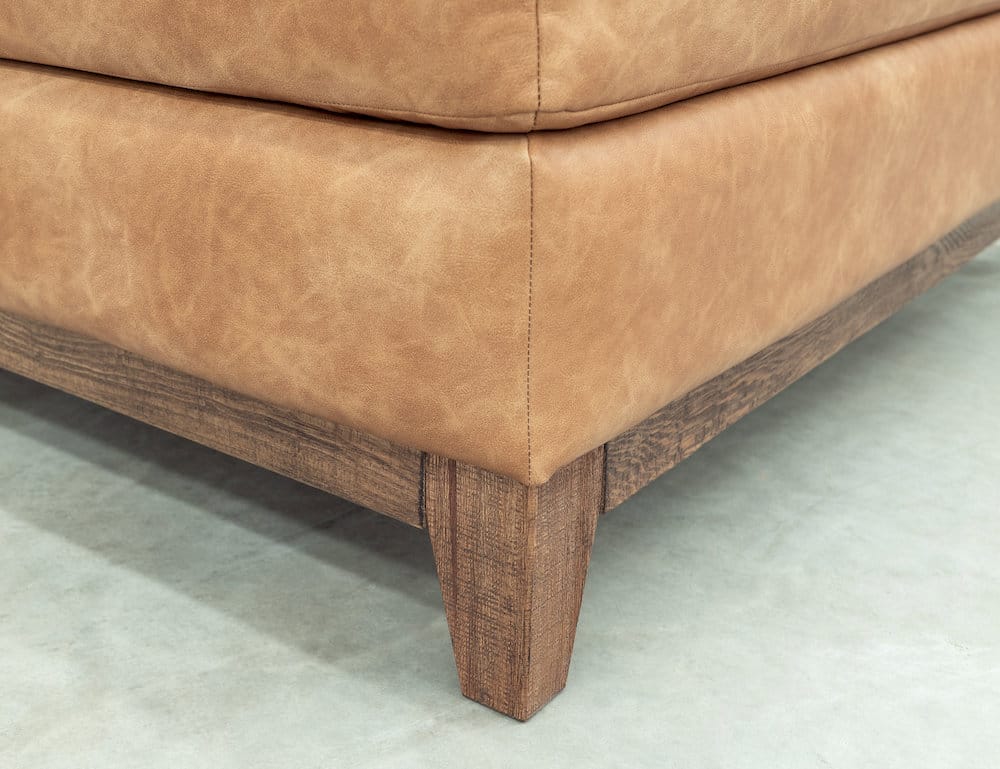IFD  - Olivo  - Wooden Frame & Base, Sectional Chaise  - Orange  - IUP541-CSE-LF-202 view 5