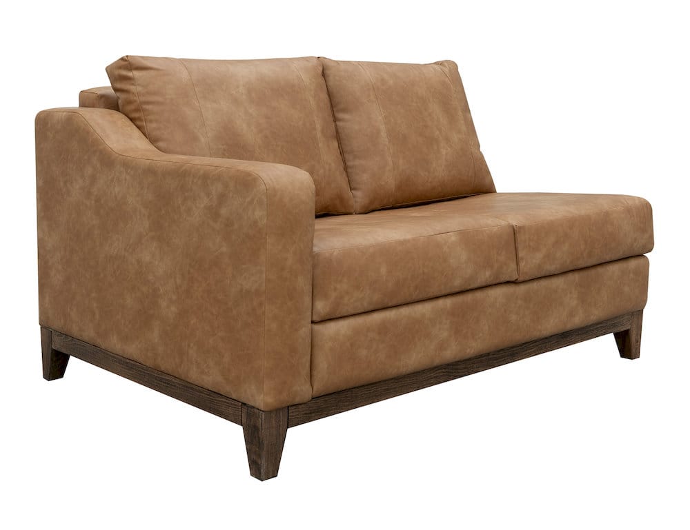 IFD  - Olivo  - Wooden Frame & Base, Sectional Left-Arm Loveseat  - Orange  - IUP541-LOV-LF-202 view 2