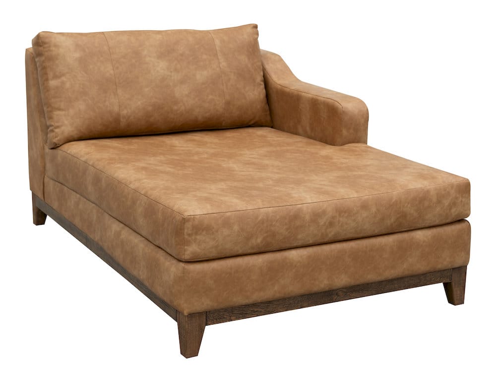 IFD  - Olivo  - Wooden Frame & Base, Sectional Right-Arm Chaise  - Orange  - IUP541-CSE-RT-202 view 1