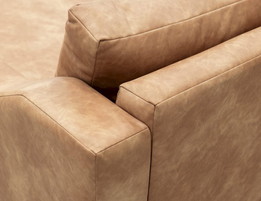 IFD  - Olivo  - Wooden Frame & Base, Sectional Right-Arm Chaise  - Orange  - IUP541-CSE-RT-202 view 4