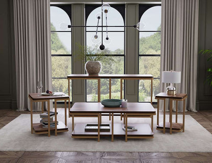 IFD - Onix - Metal Base End Table - IFD3211END veiw 2