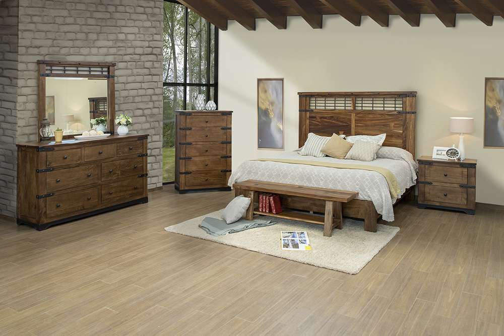 IFD - Parota 2 Drawer Nightstand - IFD866NTST veiw 2