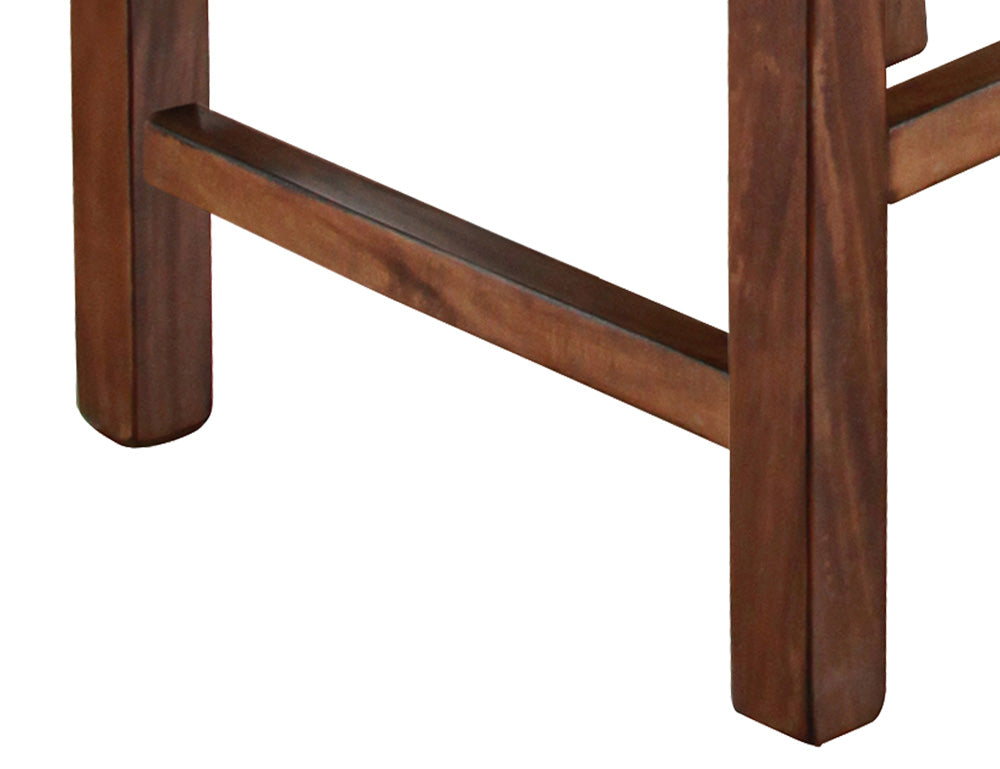 IFD - Parota 24 Barstool - with Faux Leather Seat (Set of 2) - IFD865BS24 view 5