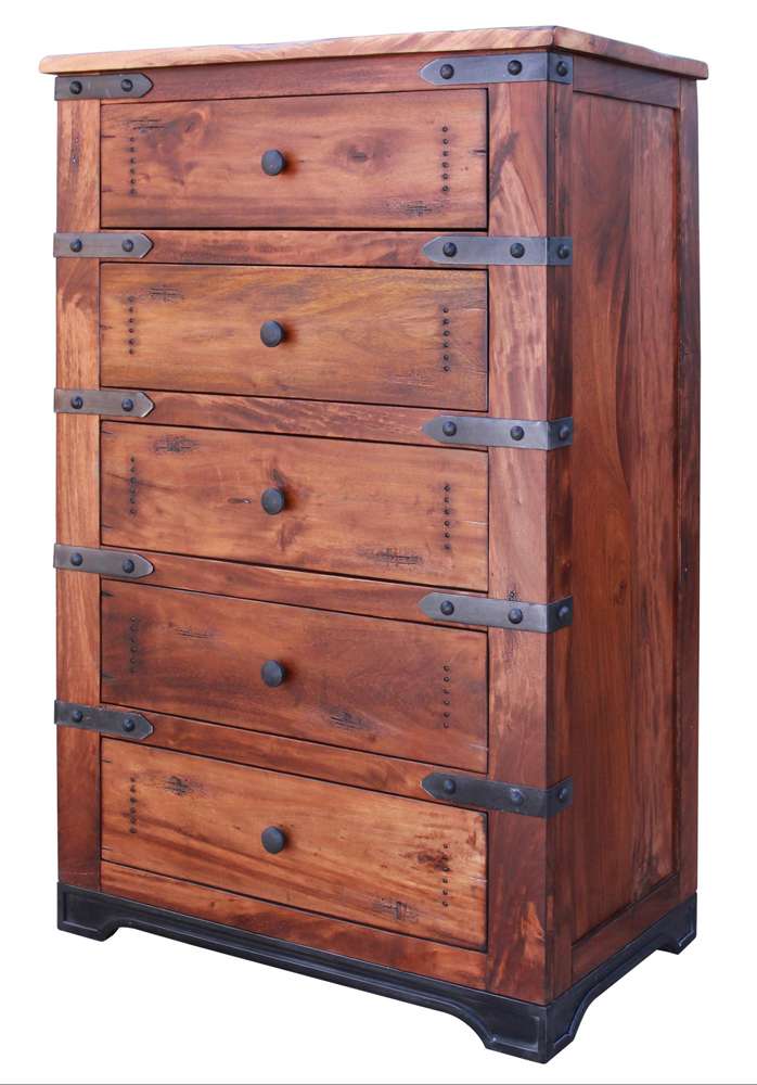 IFD - Parota 5 Drawer Chest - IFD866CHEST veiw 1