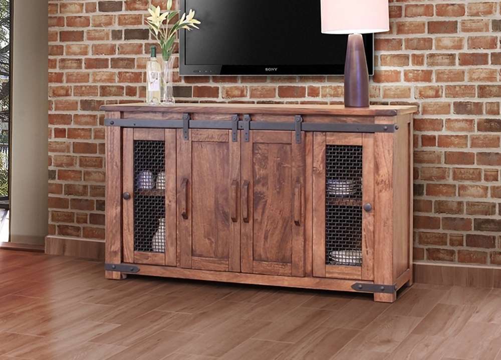 IFD - Parota 60in TV Stand w/4 Doors & Shelves - IFD867STAND-60 veiw 1