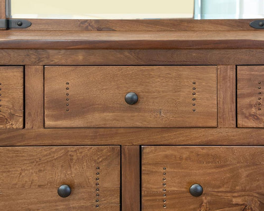 IFD - Parota 7 Drawer Dresser - IFD866DSR veiw 2