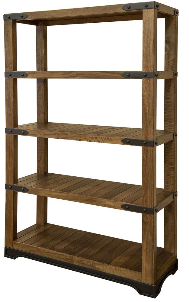 IFD - Parota 70in Bookcase w/4 Wooden Shelves - IFD866BKCS-70 veiw 1