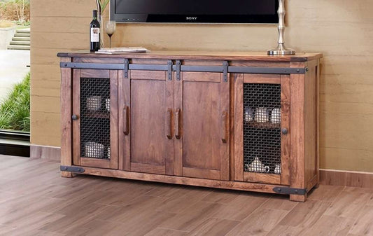 IFD - Parota 70in TV Stand w/4 Doors & Shelves - IFD867STAND-70 veiw 1