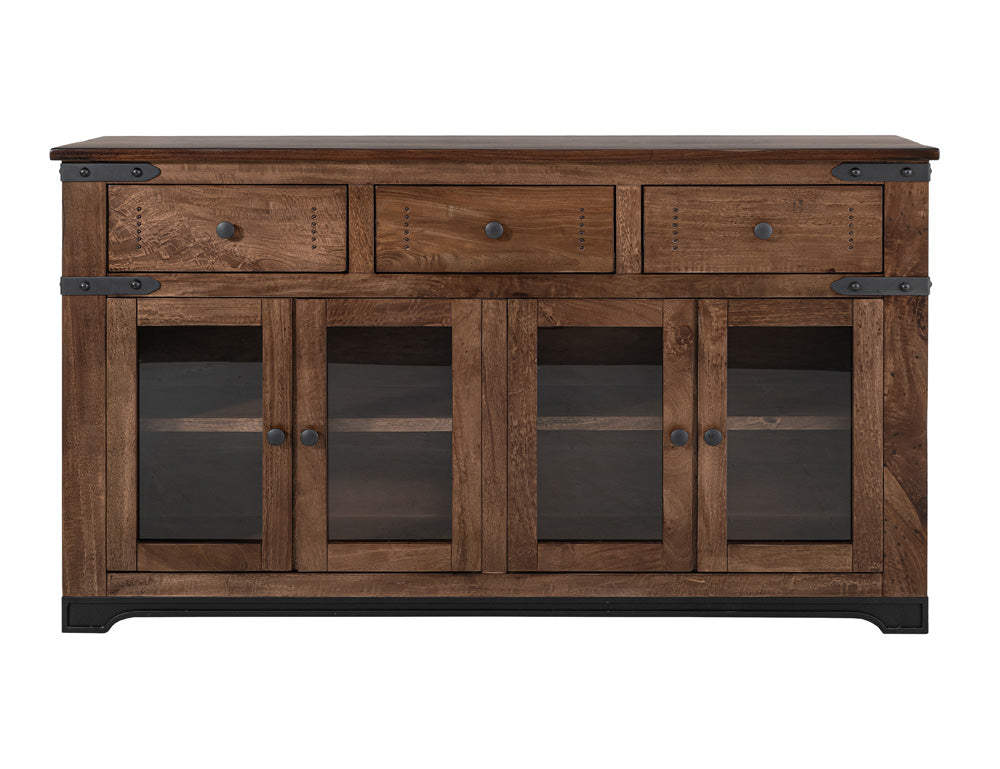 IFD - Parota 70in Console 3 Drawer, 4 Glass Doors - IFD866CONS view 1