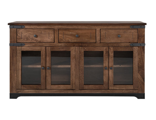IFD - Parota 70in Console 3 Drawer, 4 Glass Doors - IFD866CONS view 1