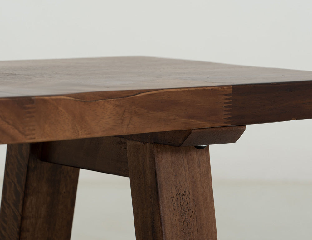 IFD - Parota Bench- Solid Wood, w/Shelf - IFD866BENCH view 6