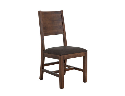 IFD - Parota Chair w/Solid Wood - Faux Leather Seat (Set of 2) - IFD865CHAIR view 1