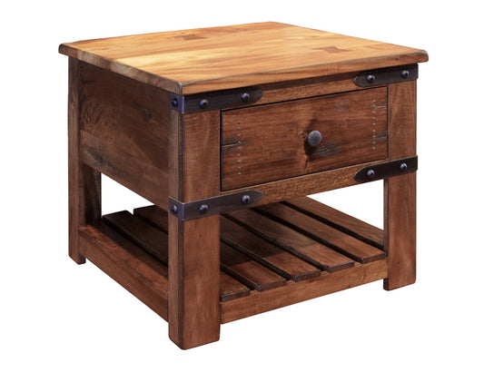 IFD - Parota End Table w/1 Drawer - IFD866END view 1