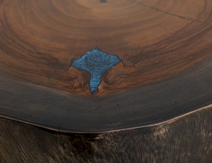 IFD  - Parota Epoxy  - Live Edge Chairside Table  - IFD8351CSTBL view 6