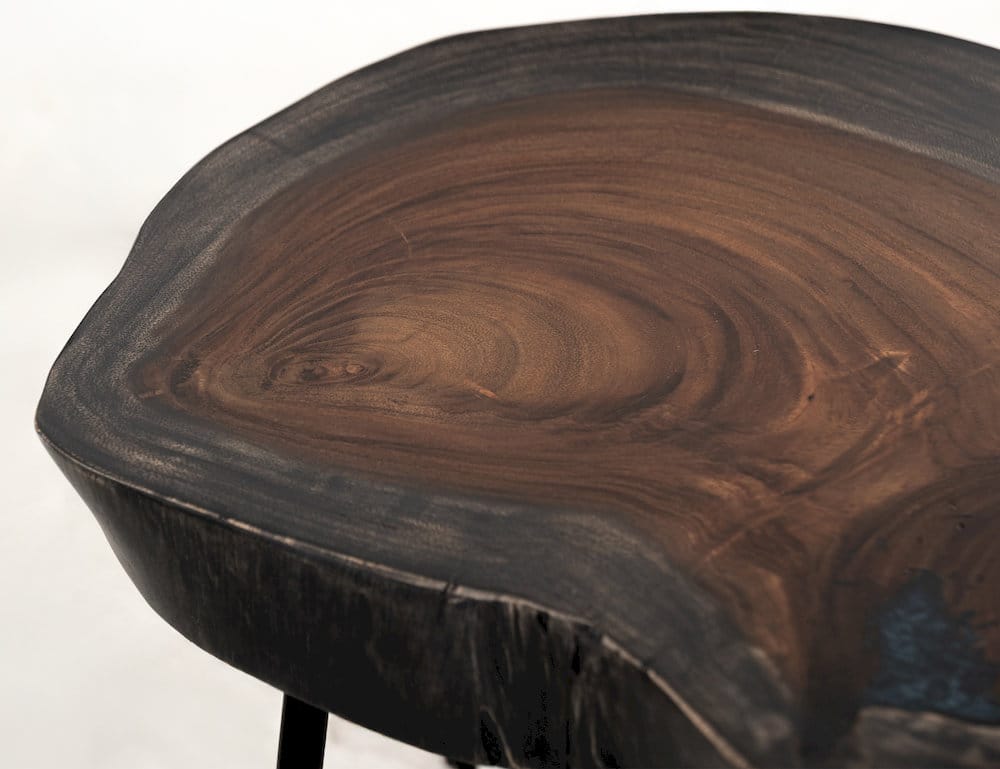 IFD  - Parota Epoxy  - Live Edge Chairside Table  - IFD8351CSTBL view 7