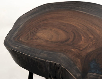 IFD  - Parota Epoxy  - Live Edge Chairside Table  - IFD8351CSTBL view 7