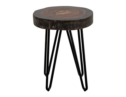 IFD  - Parota Epoxy  - Live Edge Chairside Table  - IFD8351CSTOR view 1