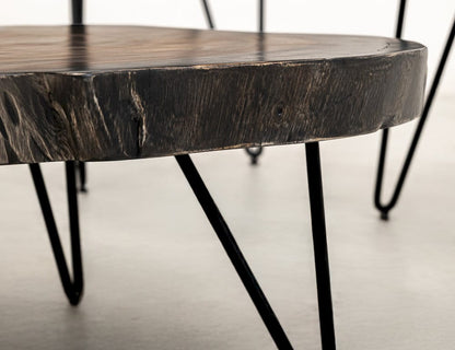 IFD  - Parota Epoxy  - Live Edge Cocktail Table  - IFD8351CKTBL view 9