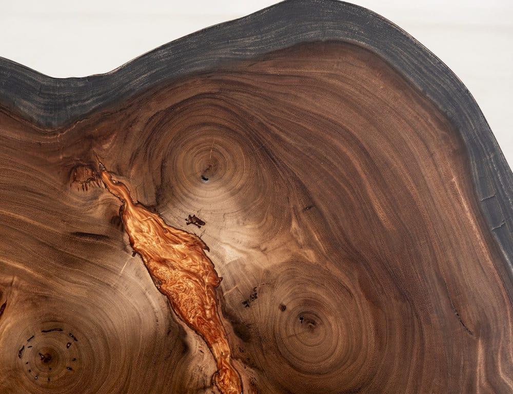 IFD  - Parota Epoxy  - Live Edge Cocktail Table  - IFD8351CKTOR view 4