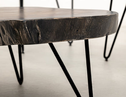 IFD  - Parota Epoxy  - Live Edge Cocktail Table  - IFD8351CKTOR view 6