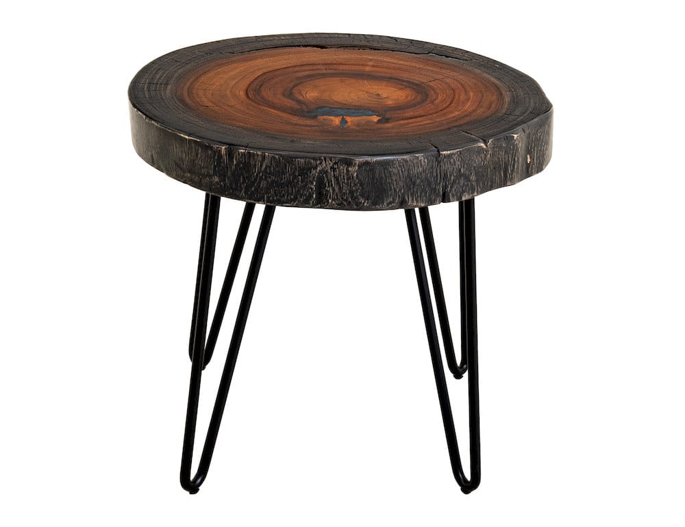 IFD  - Parota Epoxy  - Live Edge End Table  - IFD8351ENDBL view 3