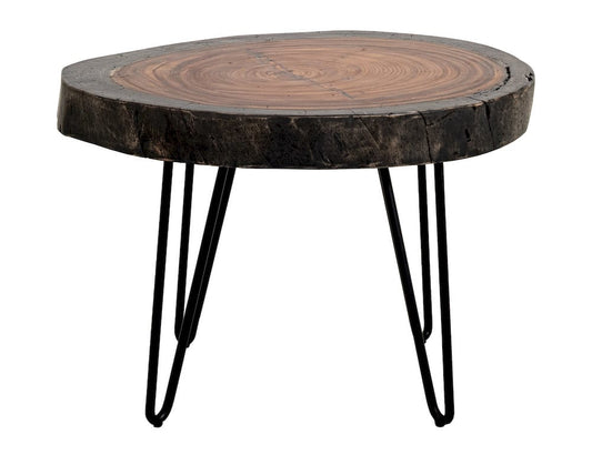 IFD  - Parota Epoxy  - Live Edge End Table  - IFD8351ENDOR view 1