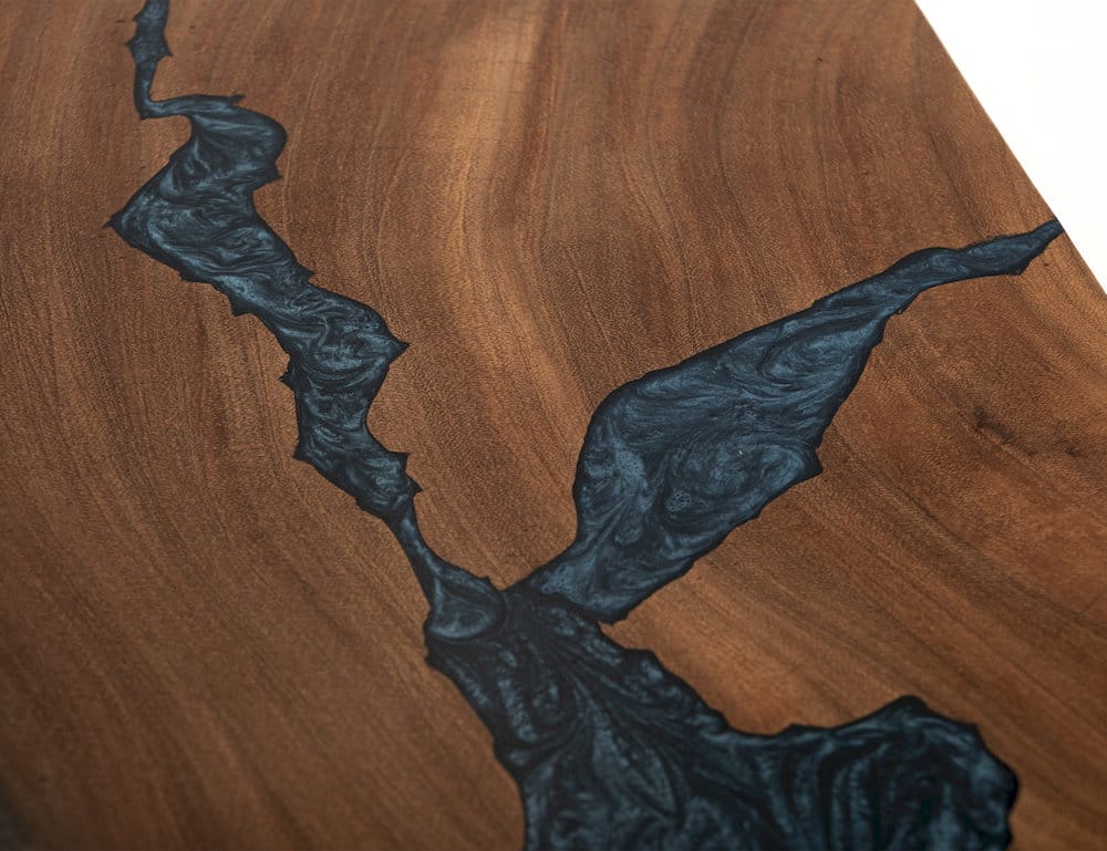 IFD  - Parota Epoxy  - Live Edge Sofa Table  - IFD8351SFTBL view 5