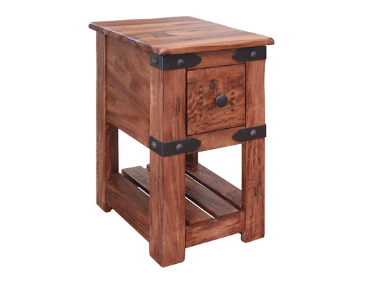 IFD - Parota II Chair Side Table w/1 drawer - IFD867CST view 1