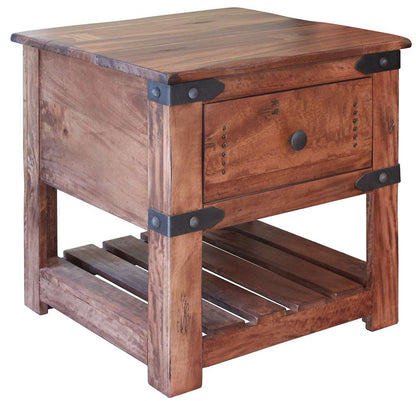 IFD - Parota II End Table w/1 Drawer - IFD867END veiw 1