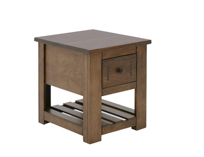 IFD  - Parota III  - 1 Drawer, 1 Shelf, Chairside Table  - IFD8961CST view 1
