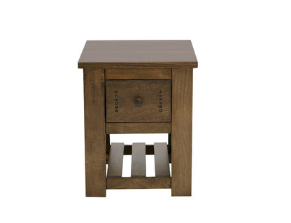 IFD  - Parota III  - 1 Drawer, 1 Shelf, Chairside Table  - IFD8961CST view 2