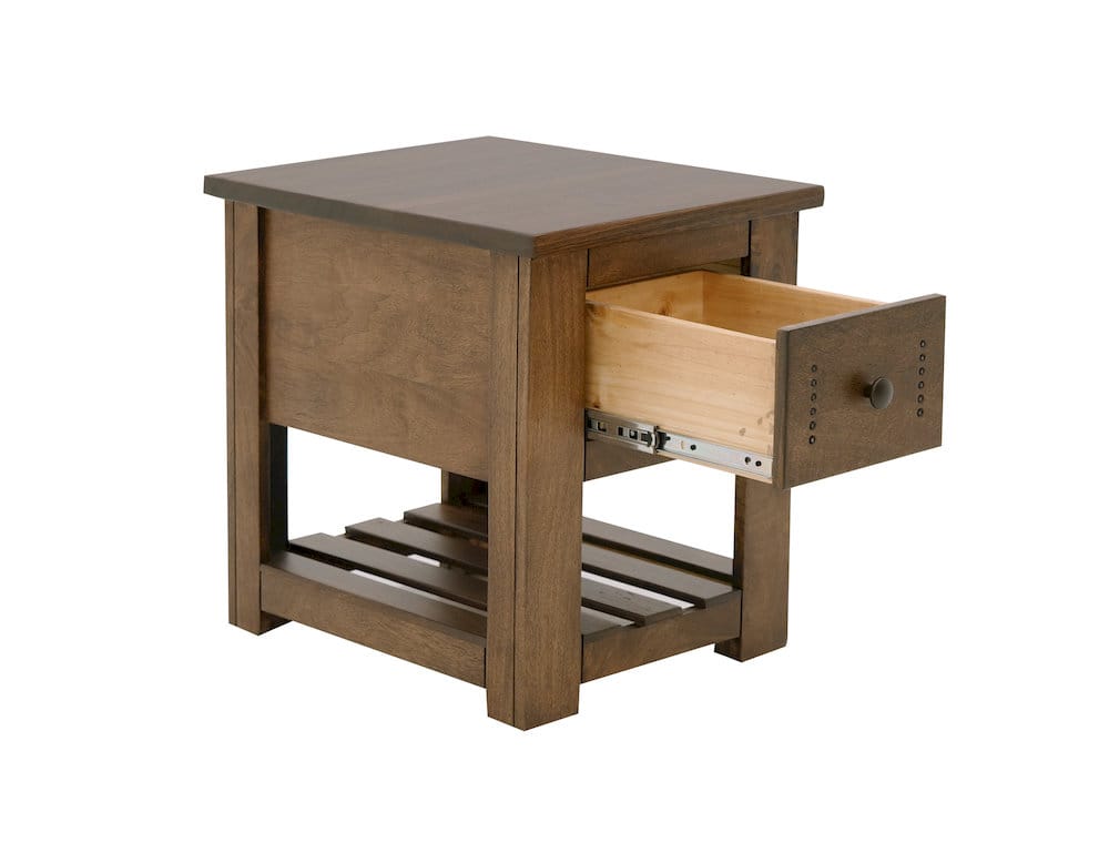 IFD  - Parota III  - 1 Drawer, 1 Shelf, Chairside Table  - IFD8961CST view 4