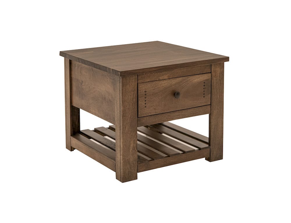 IFD  - Parota III  - 1 Drawer, 1 Shelf, End Table  - IFD8961END view 1