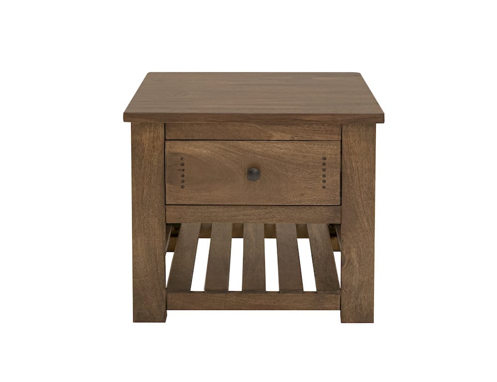 IFD  - Parota III  - 1 Drawer, 1 Shelf, End Table  - IFD8961END view 2