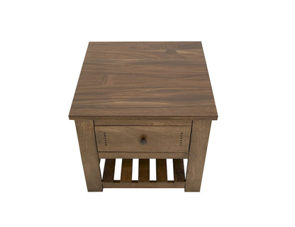 IFD  - Parota III  - 1 Drawer, 1 Shelf, End Table  - IFD8961END view 3