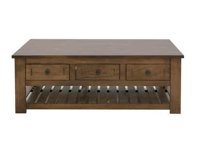 IFD  - Parota III  - 6 Drawer, 1 Shelf, Cocktail Table  - IFD8961CKT view 2