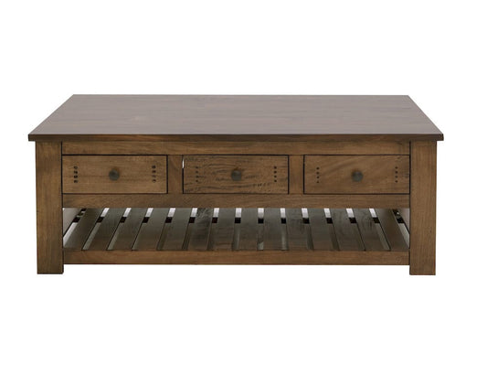 IFD  - Parota III  - 6 Drawer, 1 Shelf, Cocktail Table  - IFD8961CKT view 2