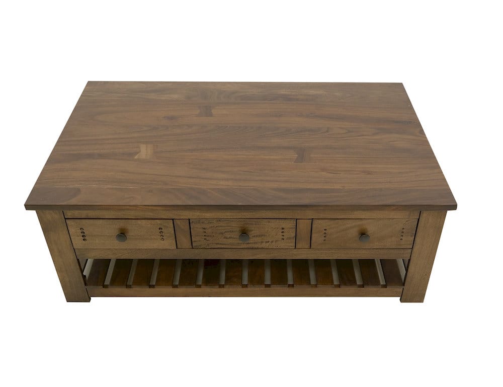 IFD  - Parota III  - 6 Drawer, 1 Shelf, Cocktail Table  - IFD8961CKT view 3