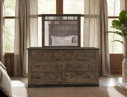 IFD  - Parota III  - 7 Drawer, Dresser  - IFD8961DSR view 4