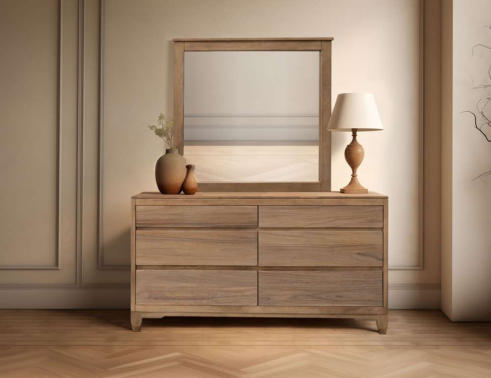 IFD - Parota Nova - 6 Drawer Dresser - IFD6212DSR veiw 2