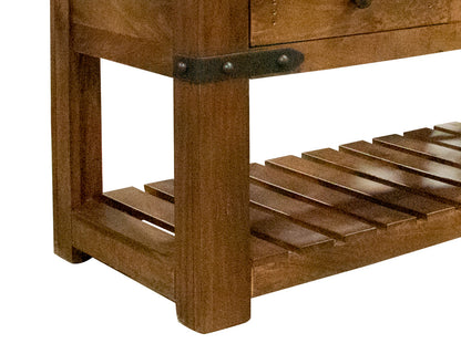 IFD - Parota Sofa Table w/6 Drawers - IFD866SOFA view 4