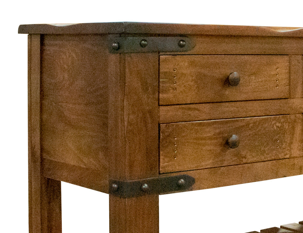 IFD - Parota Sofa Table w/6 Drawers - IFD866SOFA view 5