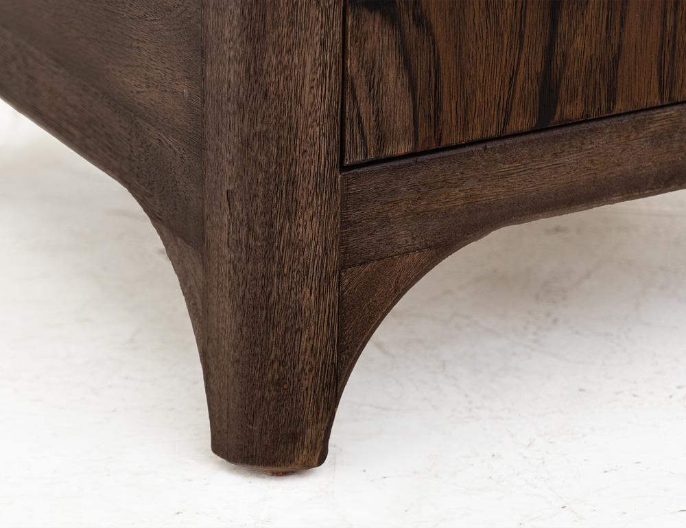 IFD - Praga - 2 Drawer, Nightstand in Almond and barrel brown - IFD6721NTS veiw 4