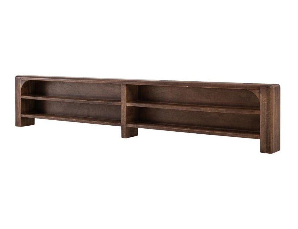 IFD - Praga - King Bed in Almond and barrel brown - IFD6721BEDEK view 3