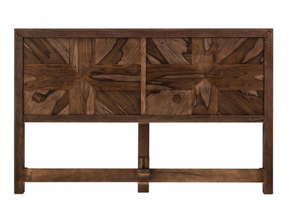 IFD - Praga - King Bed in Almond and barrel brown - IFD6721BEDEK view 4