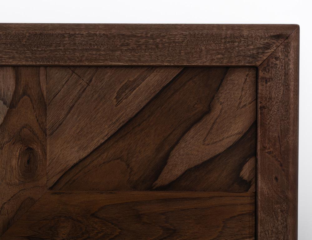 IFD - Praga - King Bed in Almond and barrel brown - IFD6721BEDEK view 7